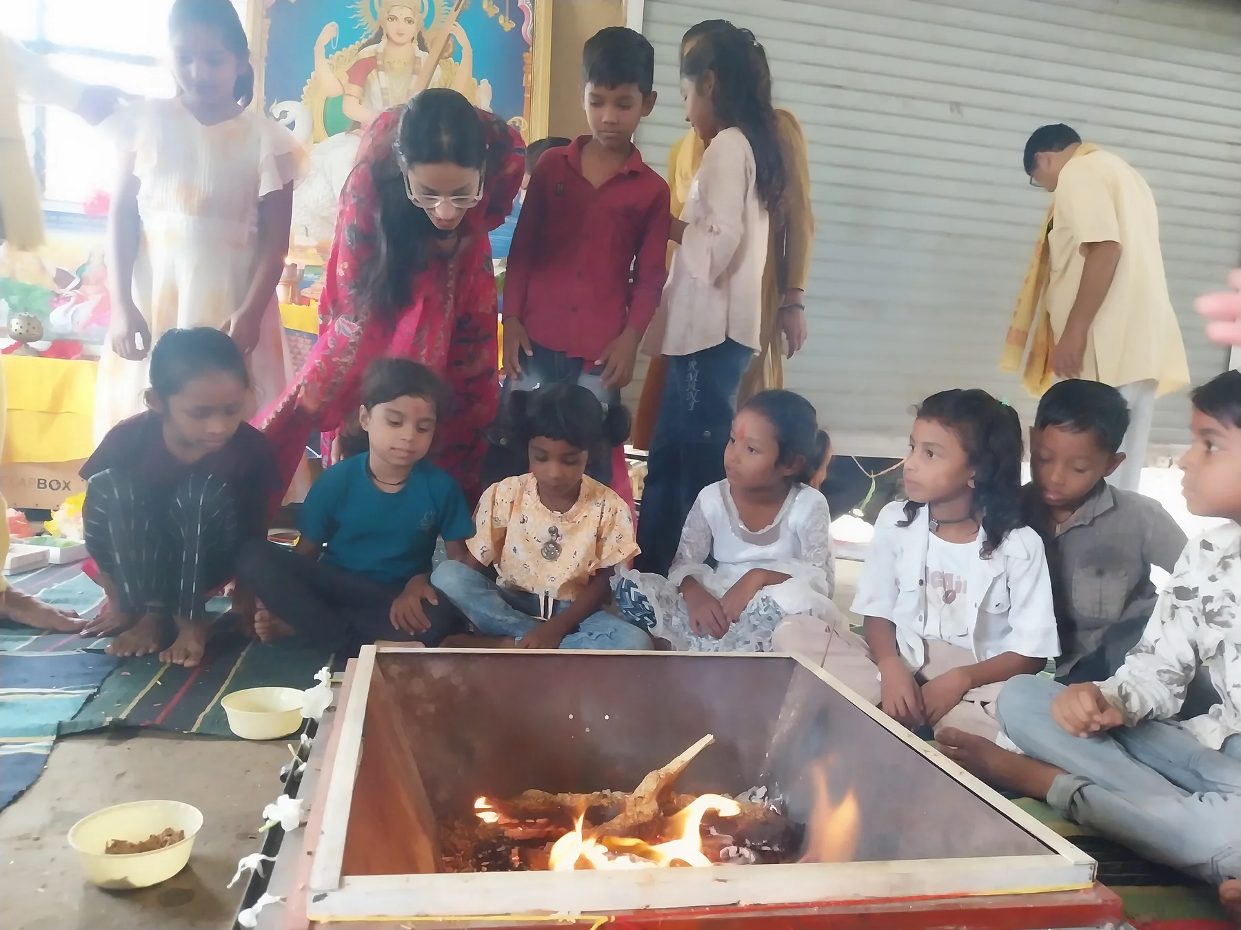 Sacred cultural roots and sanskar at Sadhna VidyaSthali