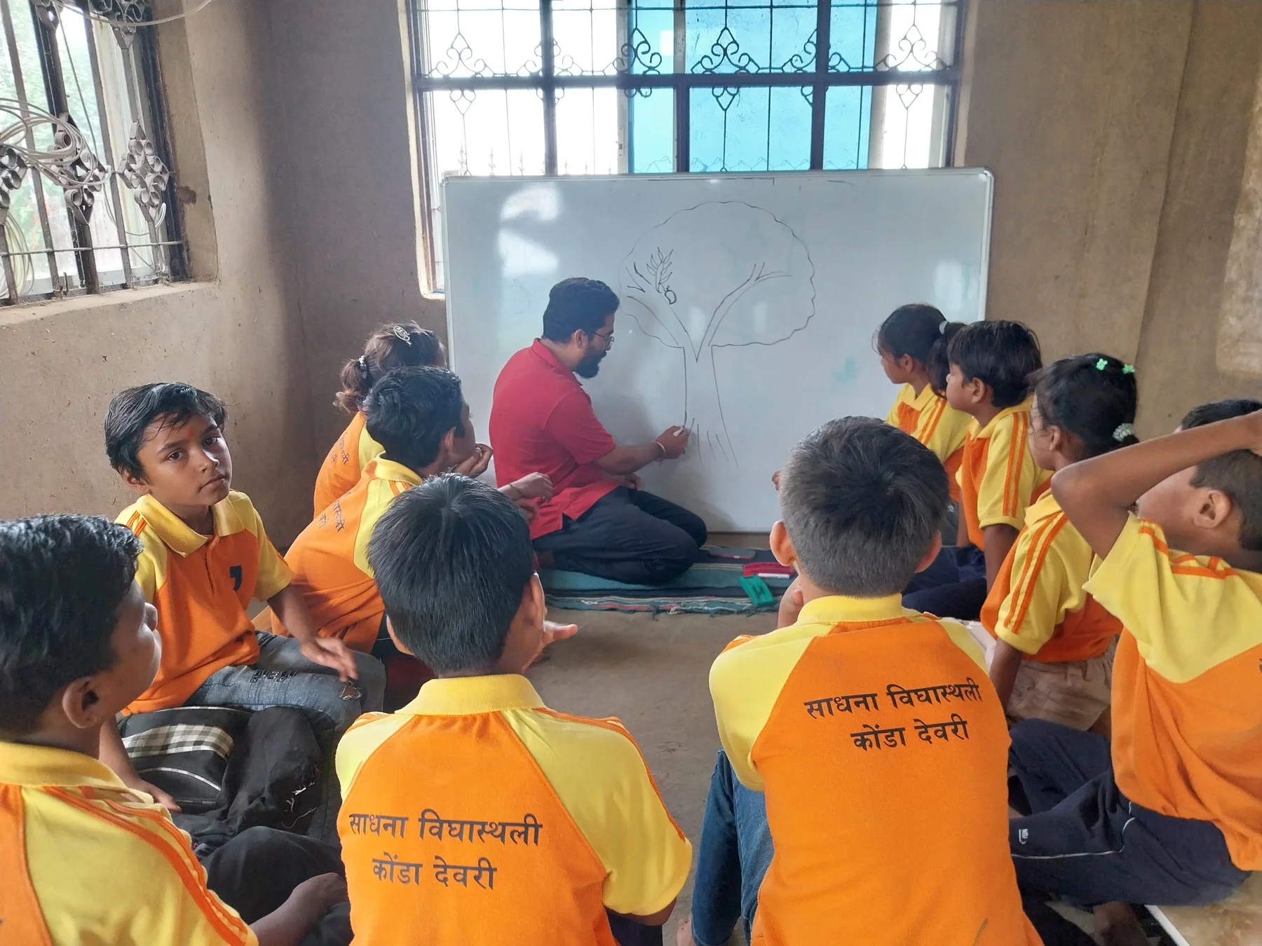 The learning sanctuary of Sadhna VidyaSthali Foundation